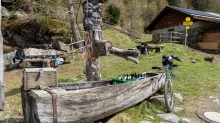 Bier im Brunnen / Lanser Alm, Lans, Patscherkofel, Tirol, Austria