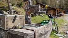 Bier im Brunnen / Lanser Alm, Lans, Patscherkofel, Tirol, Austria