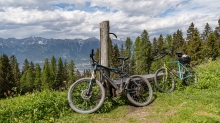 Mountainbikes / Patscherkofel, Tirol, Austria