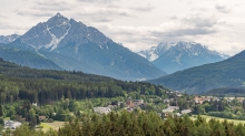 Igls, Innsbruck, Tirol, Austria / Serles