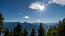 Föhnwolken, Sonne / Patscherkofel, Tirol, Austria