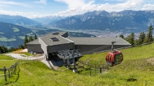 Patscherkofelbahn Mittelstation, Innsbruck, Tirol, Austria