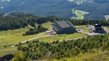 Patscherkofelbahn Bergstation und Schutzhaus, Patscherkofel, Tirol, Austria