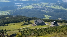 Patscherkofelbahn Bergstation und Schutzhaus, Patscherkofel, Tirol, Austria