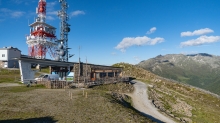 ORS Sendeanlage, Patscherkofel Gipfelstube, Tirol, Austria
