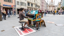 Open Piano / Maria-Theresien-Straße, Innsbruck, Tirol, Austria