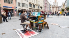 Open Piano / Maria-Theresien-Straße, Innsbruck, Tirol, Austria