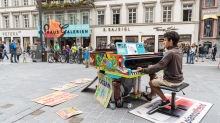 Open Piano / Maria-Theresien-Straße, Innsbruck, Tirol, Austria