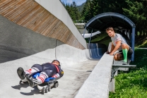 Team Rodel Austria: Rollenrodeln / Bobbahn Innsbruck-Igls, Tirol, Austria