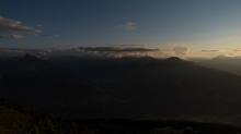 Stubaier Alpen, Tirol, Austria / Sonnenuntergang