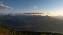 Stubaier Alpen, Tirol, Austria / Sonnenuntergang