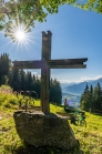 Olympische Ringe von 1964 und 1976 / Kreuz / Patscherkofel, Tirol, Austria