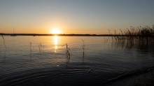 Erholungsgebiet Ambach, Starnberger See, Bayern, Deutschland