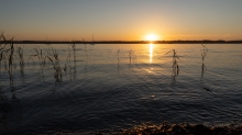 Erholungsgebiet Ambach, Starnberger See, Bayern, Deutschland