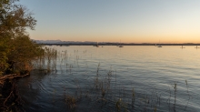 Erholungsgebiet Ambach, Starnberger See, Bayern, Deutschland