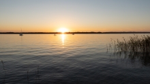 Erholungsgebiet Ambach, Starnberger See, Bayern, Deutschland