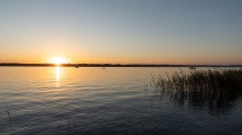 Erholungsgebiet Ambach, Starnberger See, Bayern, Deutschland