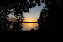 Erholungsgebiet Ambach, Starnberger See, Bayern, Deutschland