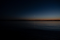 Abendstimmung / Erholungsgebiet Ambach, Starnberger See, Bayern, Deutschland