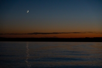 Abendstimmung / Erholungsgebiet Ambach, Starnberger See, Bayern, Deutschland