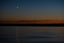 Abendstimmung / Erholungsgebiet Ambach, Starnberger See, Bayern, Deutschland