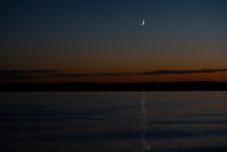 Abendstimmung / Erholungsgebiet Ambach, Starnberger See, Bayern, Deutschland