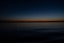 Abendstimmung / Erholungsgebiet Ambach, Starnberger See, Bayern, Deutschland