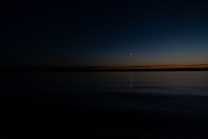 Abendstimmung / Erholungsgebiet Ambach, Starnberger See, Bayern, Deutschland