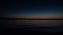 Abendstimmung / Erholungsgebiet Ambach, Starnberger See, Bayern, Deutschland