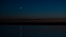 Abendstimmung / Erholungsgebiet Ambach, Starnberger See, Bayern, Deutschland