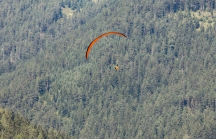 Paragleiter, Gleitschirm / Fulpmes, Stubaital, Tirol, Austria