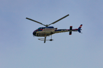 Hubschrauber, Polizeihubschrauber, Flugpolizei