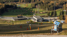 Schneekanone / Heiligwasserwiese, Patscherkofel, Igls, Innsbruck, Tirol, Austria