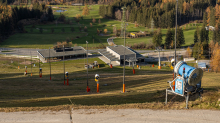 Schneekanone / Heiligwasserwiese, Patscherkofel, Igls, Innsbruck, Tirol, Austria