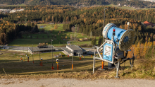 Schneekanone / Heiligwasserwiese, Patscherkofel, Igls, Innsbruck, Tirol, Austria