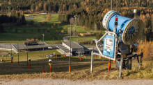 Schneekanone / Heiligwasserwiese, Patscherkofel, Igls, Innsbruck, Tirol, Austria