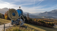 Schneekanone / Heiligwasserwiese, Patscherkofel, Igls, Innsbruck, Tirol, Austria