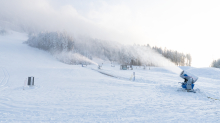 Schneekanonen / Heiligwasserwiese, Patscherkofel, Igls, Innsbruck, Tirol, Austria