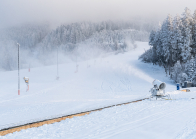 Schneekanonen / Heiligwasserwiese, Patscherkofel, Igls, Innsbruck, Tirol, Austria