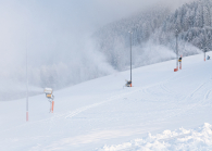 Schneekanonen / Heiligwasserwiese, Patscherkofel, Igls, Innsbruck, Tirol, Austria