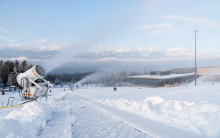 Schneekanonen / Heiligwasserwiese, Patscherkofel, Igls, Innsbruck, Tirol, Austria