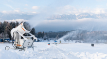 Schneekanonen / Heiligwasserwiese, Patscherkofel, Igls, Innsbruck, Tirol, Austria