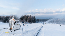 Schneekanonen / Heiligwasserwiese, Patscherkofel, Igls, Innsbruck, Tirol, Austria