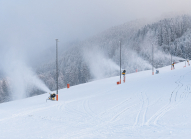 Schneekanonen / Heiligwasserwiese, Patscherkofel, Igls, Innsbruck, Tirol, Austria