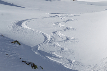 Tourengebiet Vorderer Grieskogel, Kühtai, Tirol, Austria