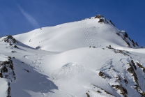 Tourengebiet Vorderer Grieskogel, Kühtai, Tirol, Austria