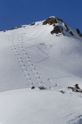 Tourengebiet Vorderer Grieskogel, Kühtai, Tirol, Austria