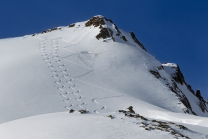 Tourengebiet Vorderer Grieskogel, Kühtai, Tirol, Austria