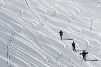 Tourengebiet Vorderer Grieskogel, Kühtai, Tirol, Austria