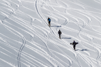 Tourengebiet Vorderer Grieskogel, Kühtai, Tirol, Austria